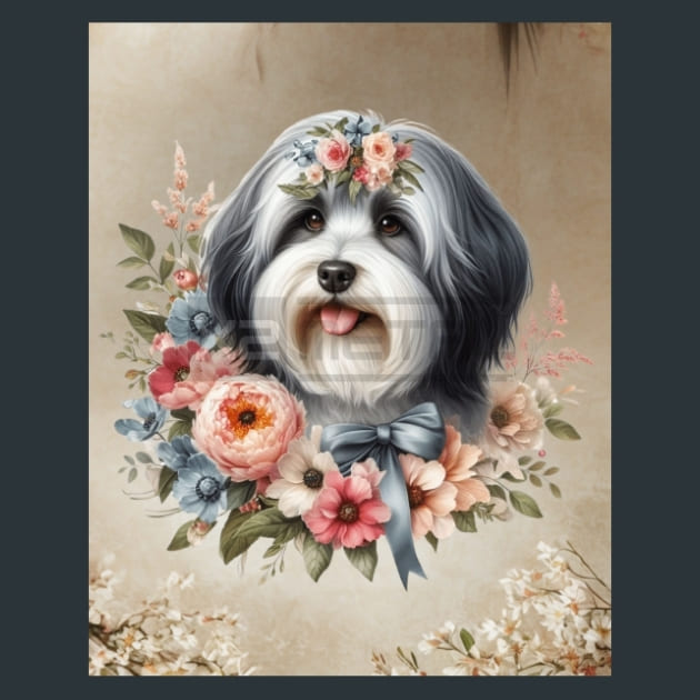Havanese Metal Wall Art and Desktop Mouse Pad by X2Metal