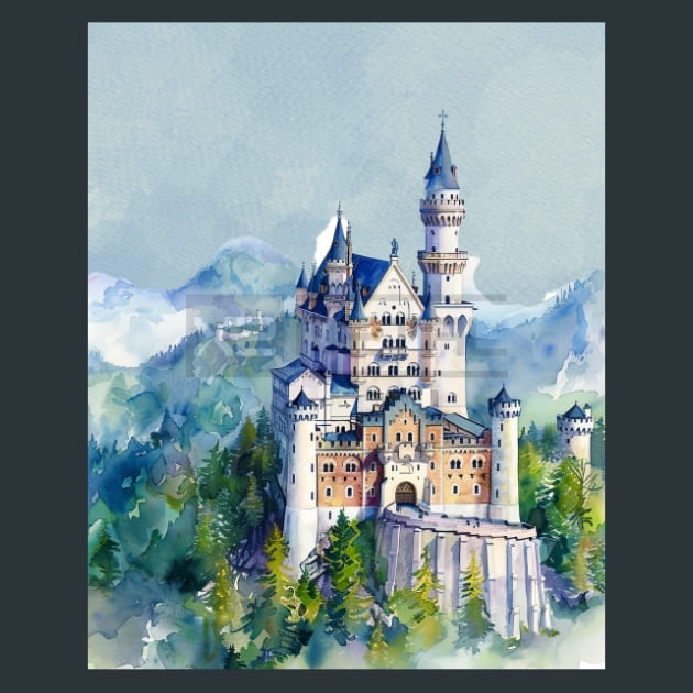 Heritage on High Metal Wall Art and Desktop Mouse Pad by X2Metal