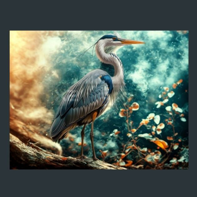 Heron-Bird-Grace-1-Metal-Prints