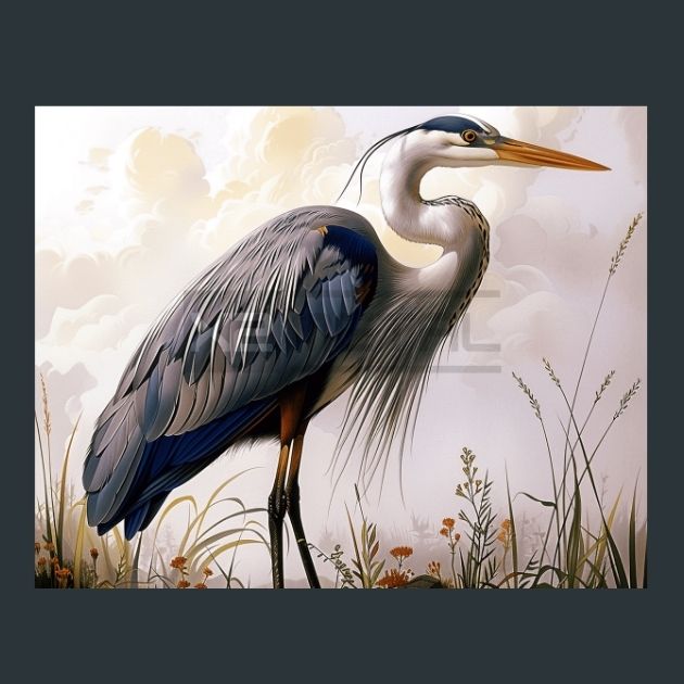 Heron-Bird-Grace-4-Metal-Prints