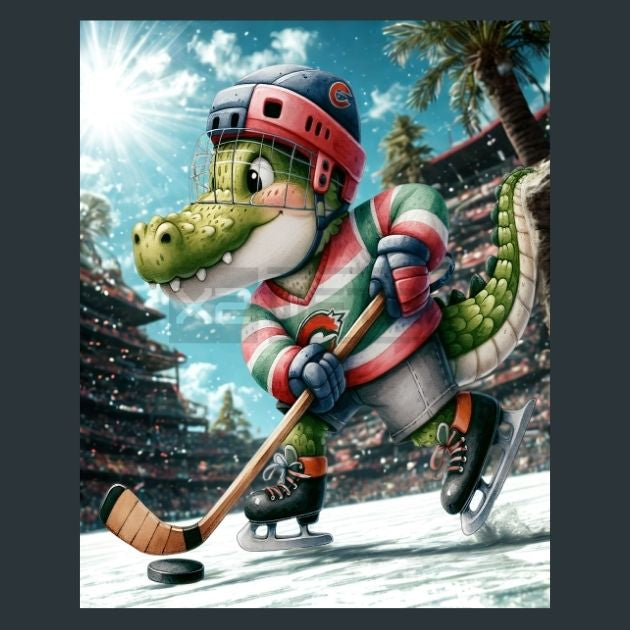Hockey-Alligator-19-Metal-Prints