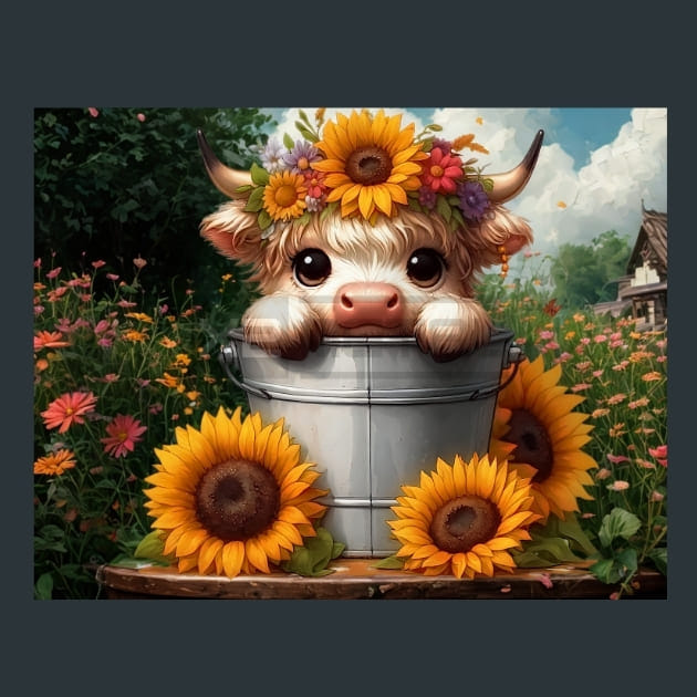 Holy Cow 16 Metal Wall Art and Desktop Mouse Pad by X2Metal