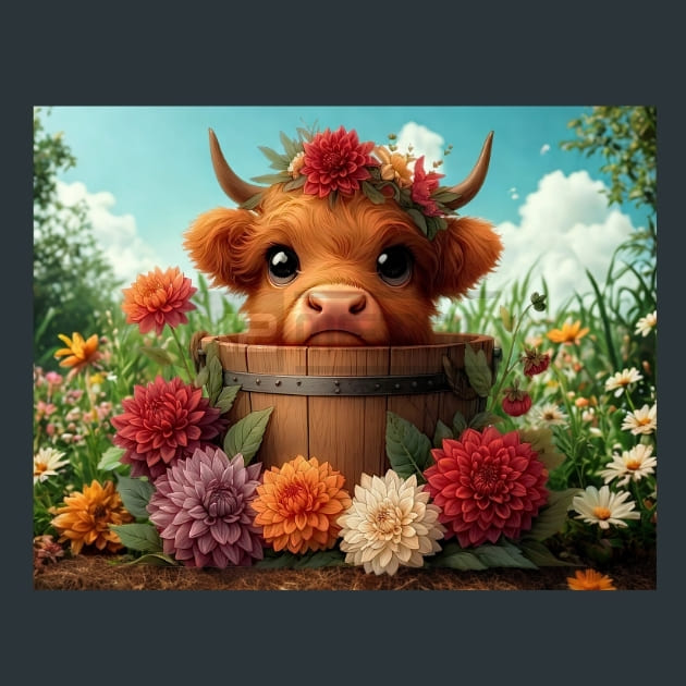 Holy Cow 17 Metal Wall Art and Desktop Mouse Pad by X2Metal