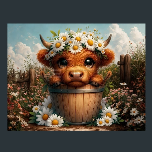 Holy Cow 18 Metal Wall Art and Desktop Mouse Pad by X2Metal