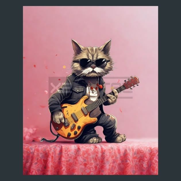 Hoot of the Hollow Cat Metal Wall Art and Desktop Mouse Pad by X2Metal