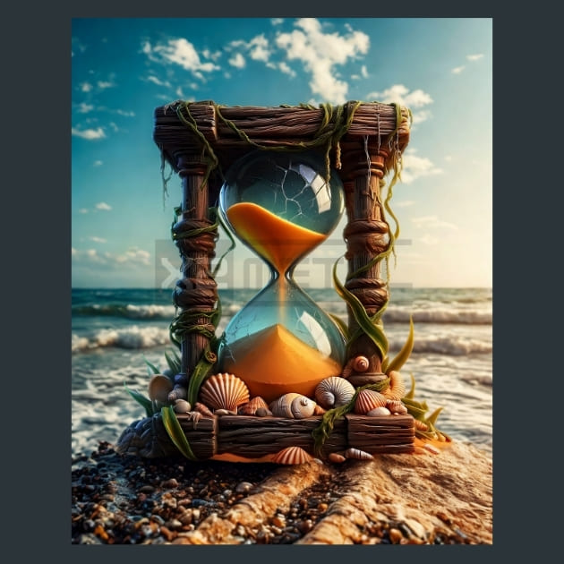 Hourglass-Shipwreck-Relics-metal-prints-posters-mouse-pads