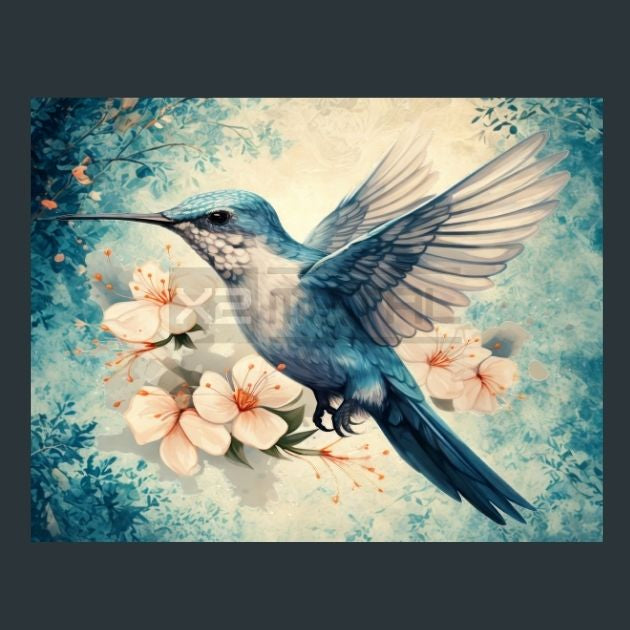 Humming-birds-154-Metal-Prints