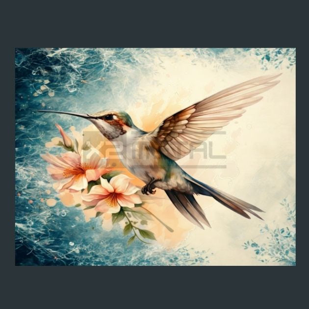 Humming-birds-165-Metal-Prints