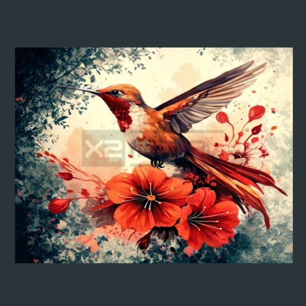 Humming-birds-170-Metal-Prints