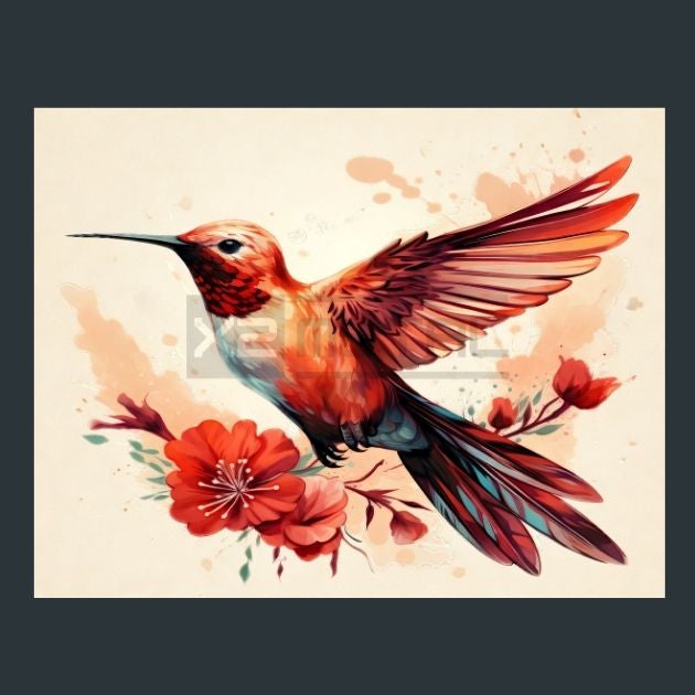 Humming-birds-171-Metal-Prints