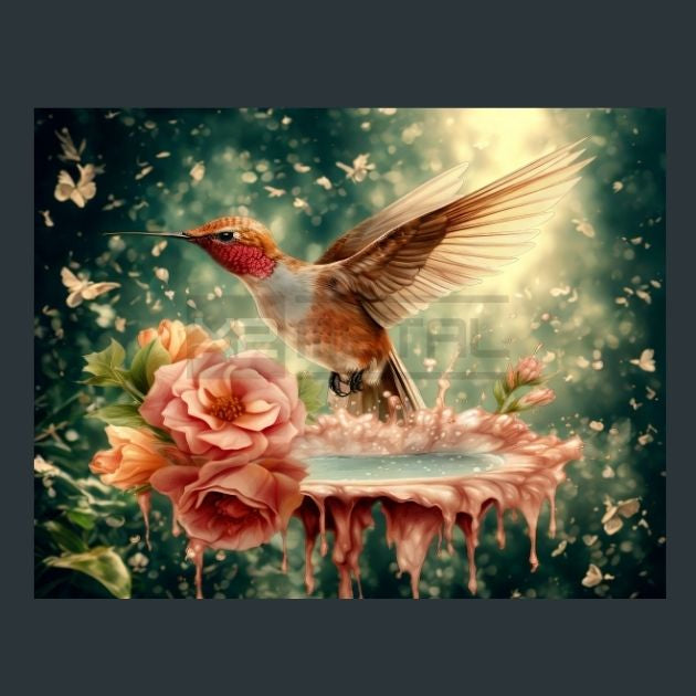 Humming-birds-183-Metal-Prints