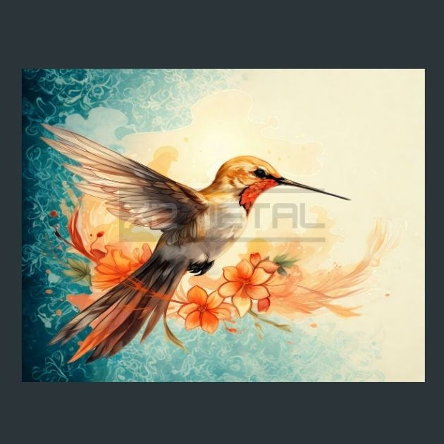 Humming-birds-194-Metal-Prints