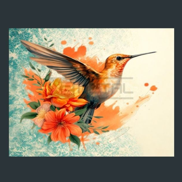 Humming-birds-195-Metal-Prints