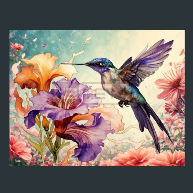 Humming-birds-225-Metal-Prints
