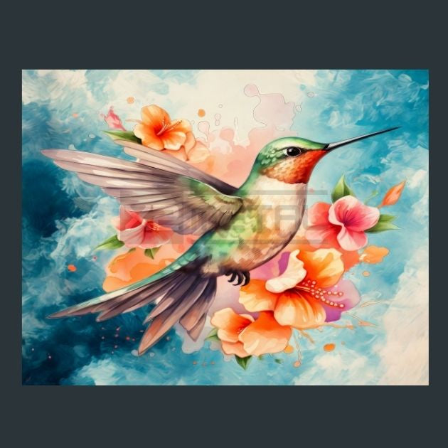 Humming-birds-277-Metal-Prints