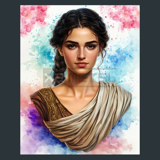 Hypatia-Philosopher-Mathematician-and-Astronomer-metal-prints-posters-mouse-pads