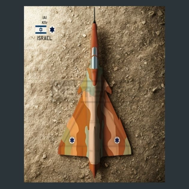 IL-IAI-Kfir-Jet-Metal-Prints