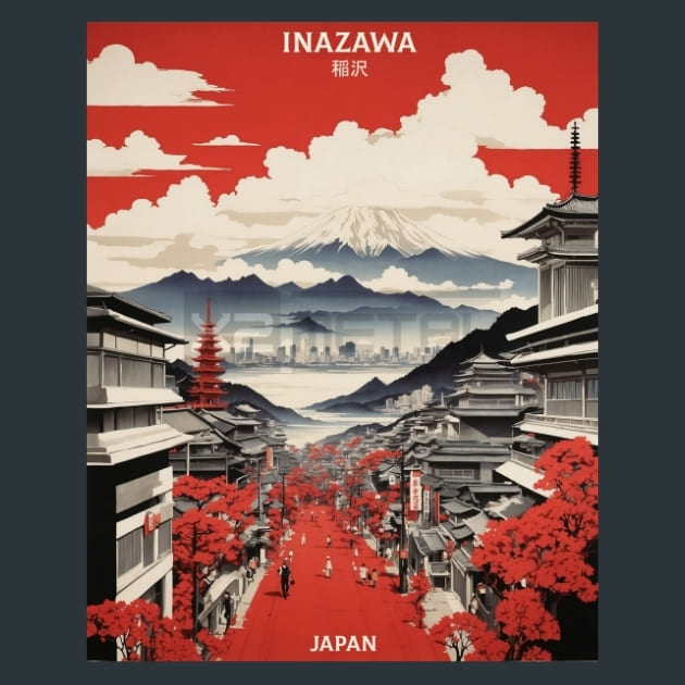 Inazawa Japan Metal Wall Art and Desktop Mouse Pad by X2Metal