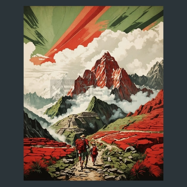 Inca Trail Peru Metal Prints Posters and Mouse Pads