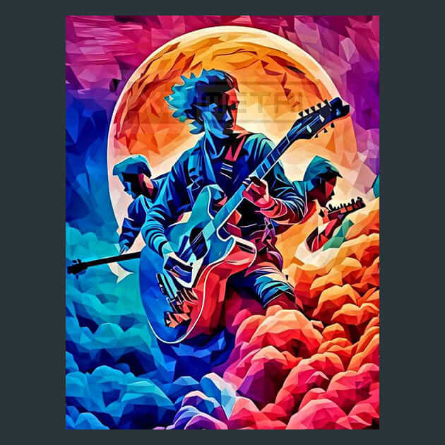 Interstellar Jam Session – Metal Print &amp; Mouse Pad | ChromaLuxe | Made in Iowa USA