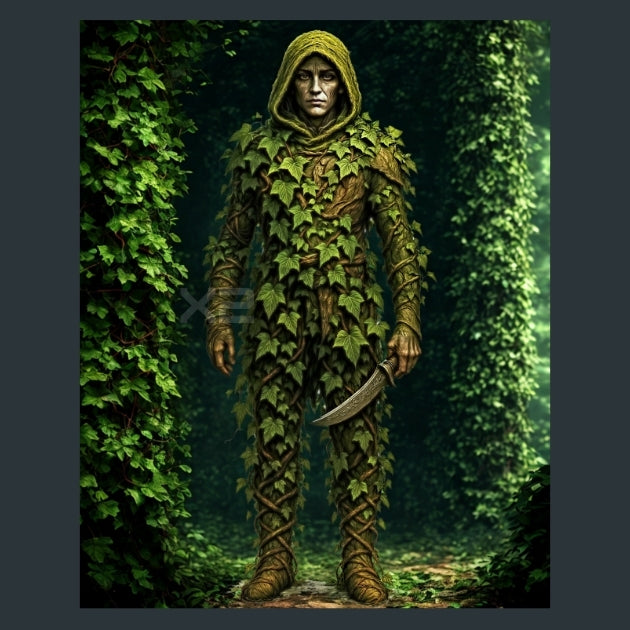 Ivy - The Survivor-Zodiac-Avatars Metal Wall Art and Desktop Mouse Pad by X2Metal
