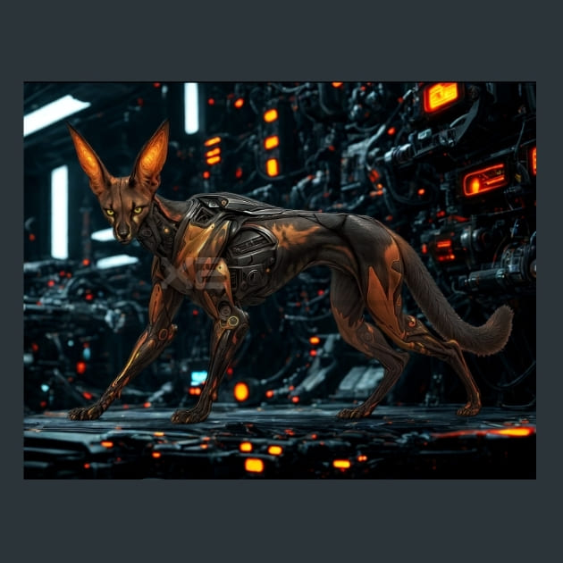 Jackal_Mechanimals_metal_prints_posters_mouse_pads