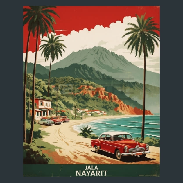 Jala Nayarit Mexico Metal Prints Posters and Mouse Pads