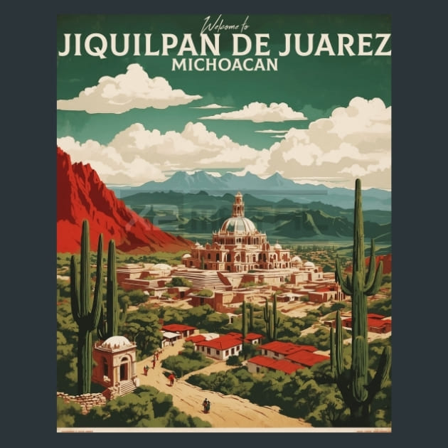 Jiquilpan de Jurez Michoacn Mexico Metal Prints Posters and Mouse Pad
