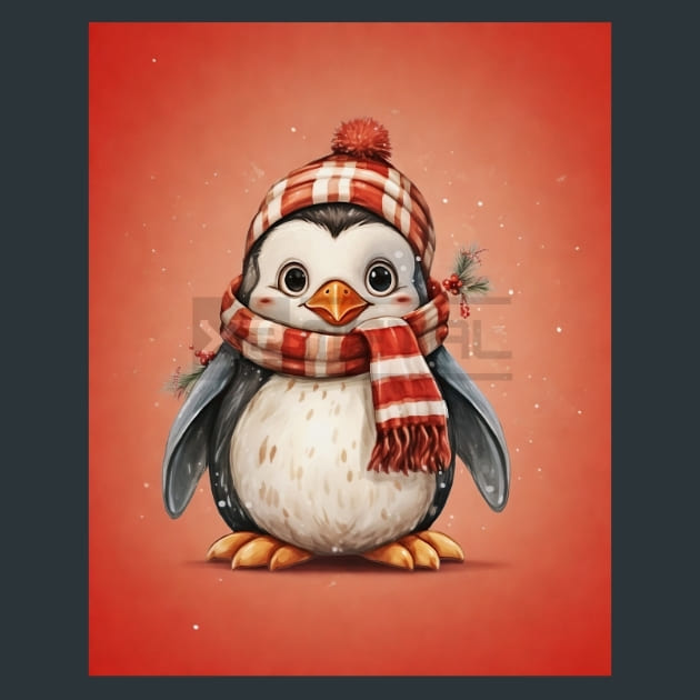 Jolly Animal Friends 13 Metal Wall Art and Desktop Mouse Pad by X2Metal
