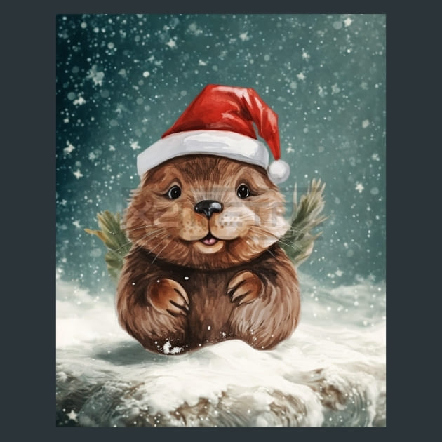 Jolly Animal Friends 44 Metal Wall Art and Desktop Mouse Pad by X2Metal