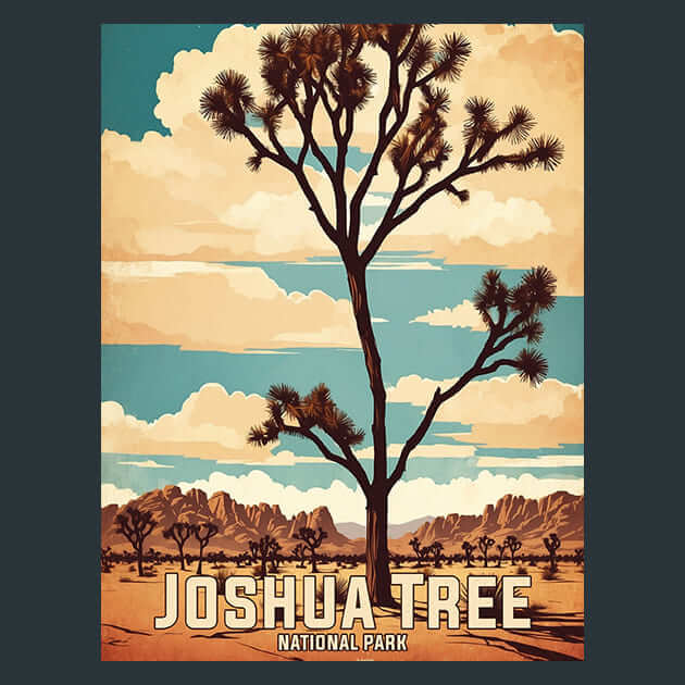 Joshua Tree – Metal Print &amp; Mouse Pad | ChromaLuxe | Made in Iowa USA