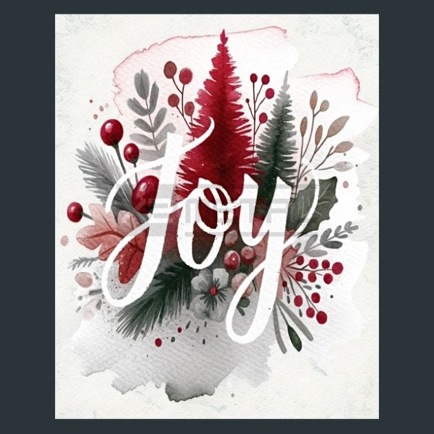 Joy Stamp Metal Wall Art and Desktop Mouse Pad by X2Metal