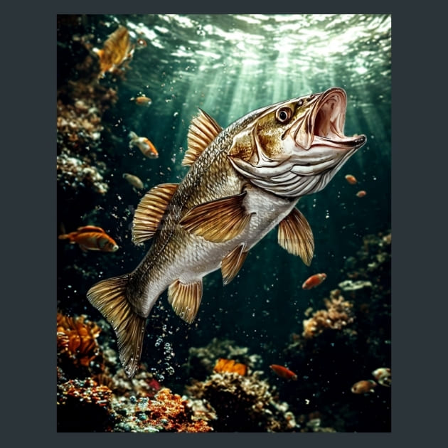 Jumping-Bass-3-metal-prints-posters-mouse-pads