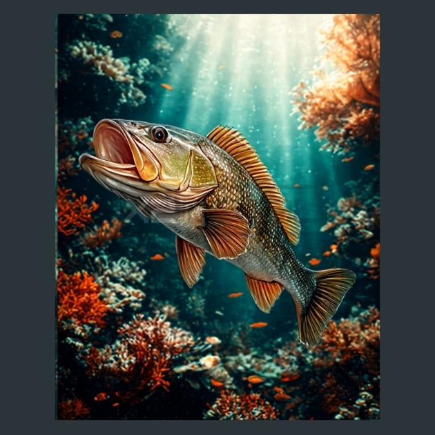 Jumping-Bass-7-metal-prints-posters-mouse-pads
