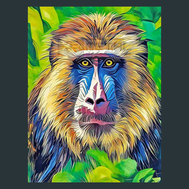 Jungle Titan Metal Wall Art and Desktop Mouse Pad by X2Metal