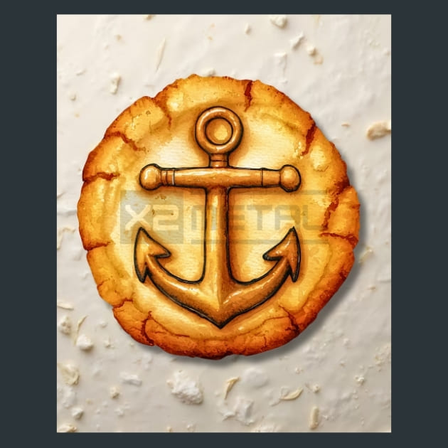 Just Cookies 9 Metal Wall Art and Desktop Mouse Pad by X2Metal