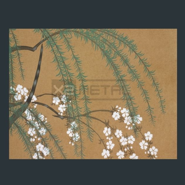 Kamisaka-Sekka-20-Japanese-Art-Metal-Print