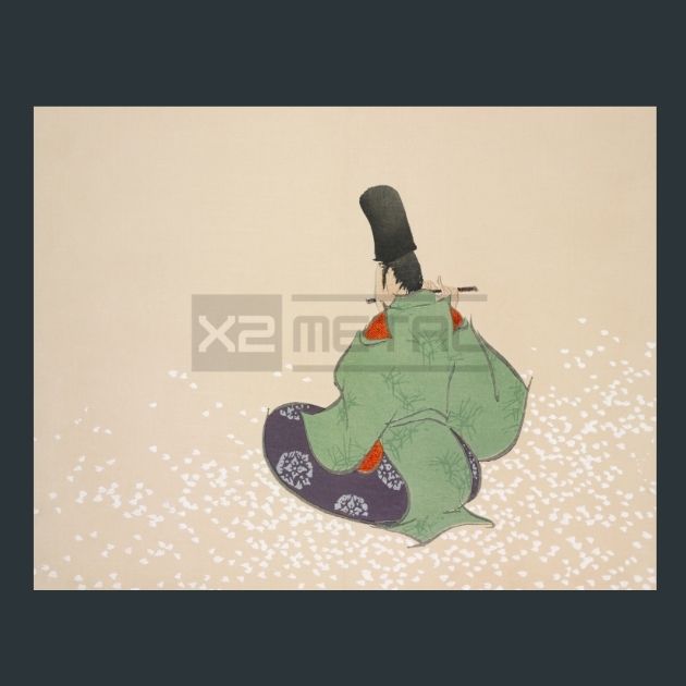 Kamisaka-Sekka-9-Japanese-Art-Metal-Print