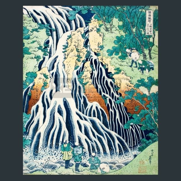 Katsushika-Hokusai-177-Japanese-Art-Metal-Print