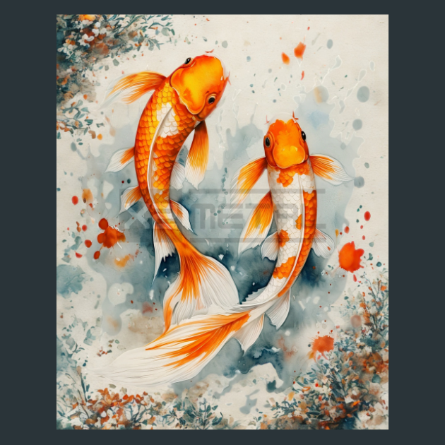 Koi-Fish-10-Metal-Prints