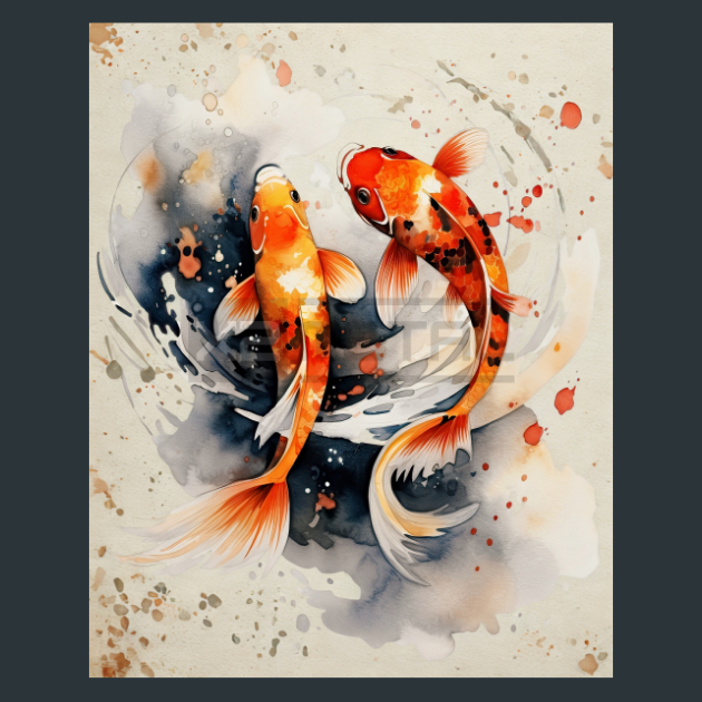 Koi-Fish-4-Metal-Prints