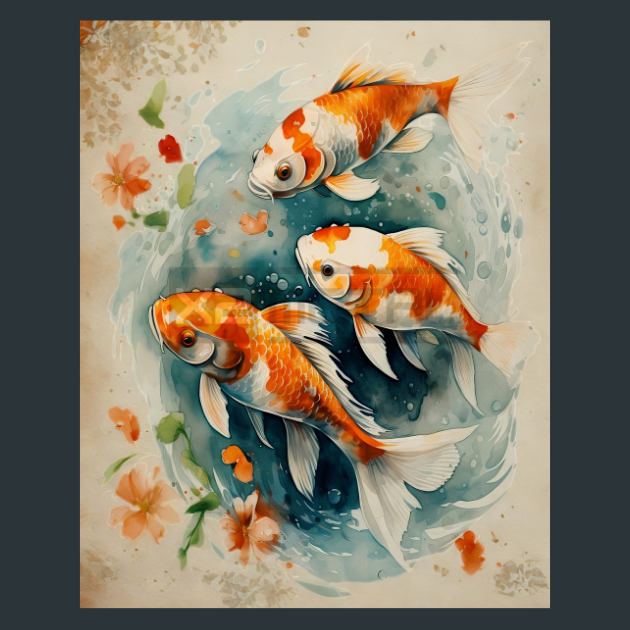 Koi-Fish-6-Metal-Prints