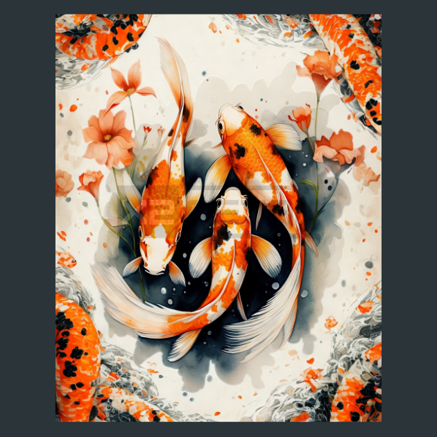 Koi-Fish-7-Metal-Prints