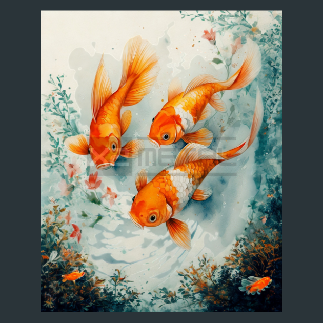 Koi-Fish-8-Metal-Prints