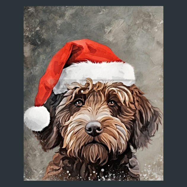 Labra doodle Metal Wall Art and Desktop Mouse Pad by X2Metal