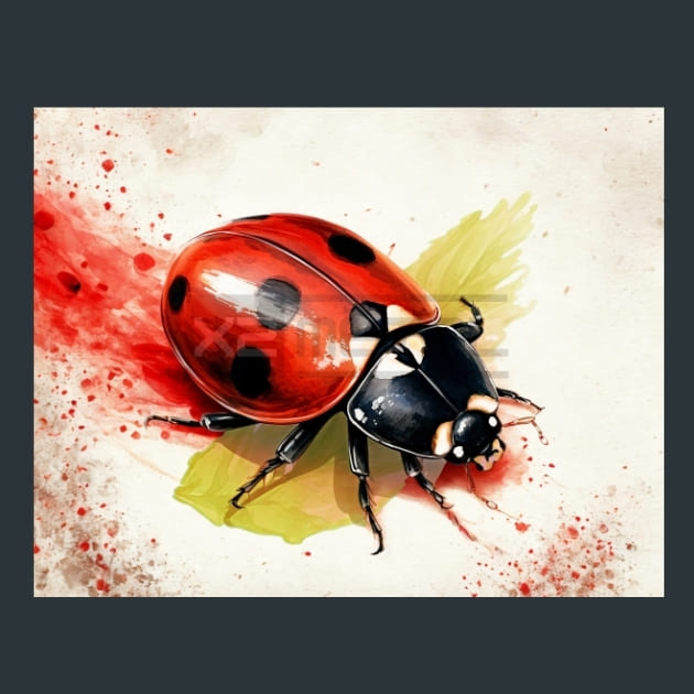 Ladybug-4-metal-prints-posters-mouse-pads