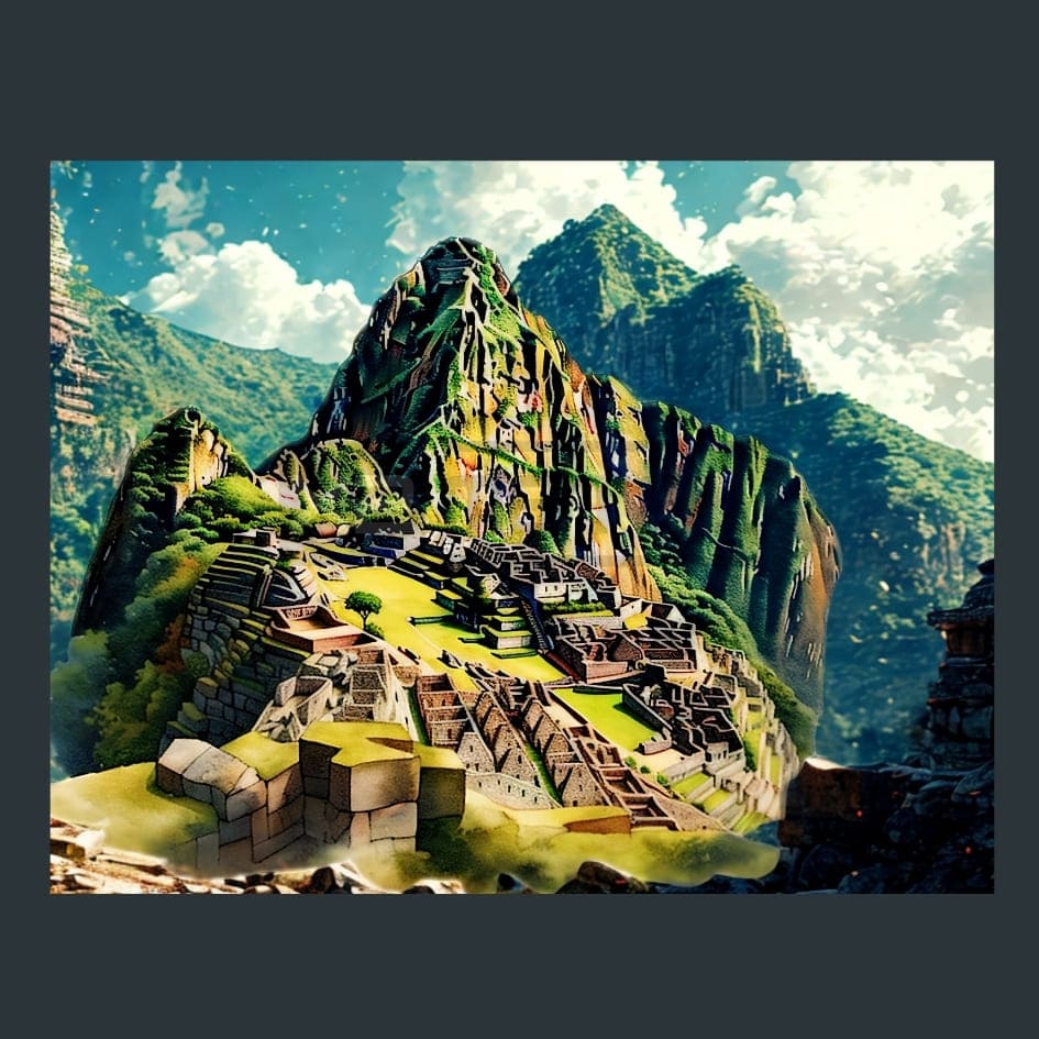 World Wonders 12 Metal Wall Art and Desktop Mouse Pad by X2Metal