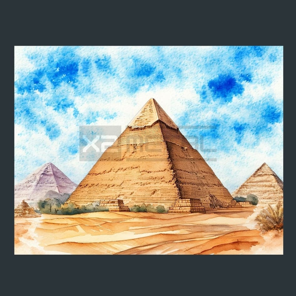 World Wonders 13 Metal Wall Art and Desktop Mouse Pad by X2Metal