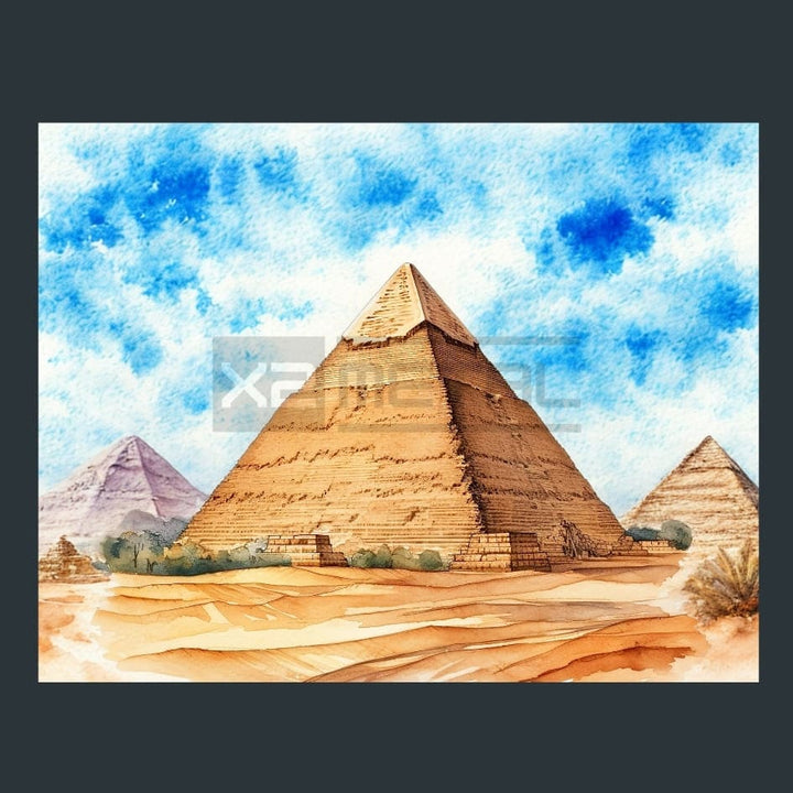 World Wonders 13 Metal Wall Art and Desktop Mouse Pad by X2Metal