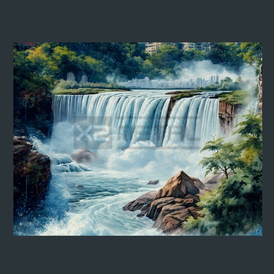 World Wonders 17 Metal Wall Art and Desktop Mouse Pad by X2Metal